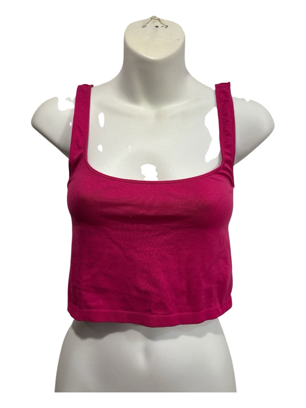 Free People Intimately Fuchsia Square-Neck Crop Tank size medium